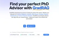 Screenshot of GradRAG